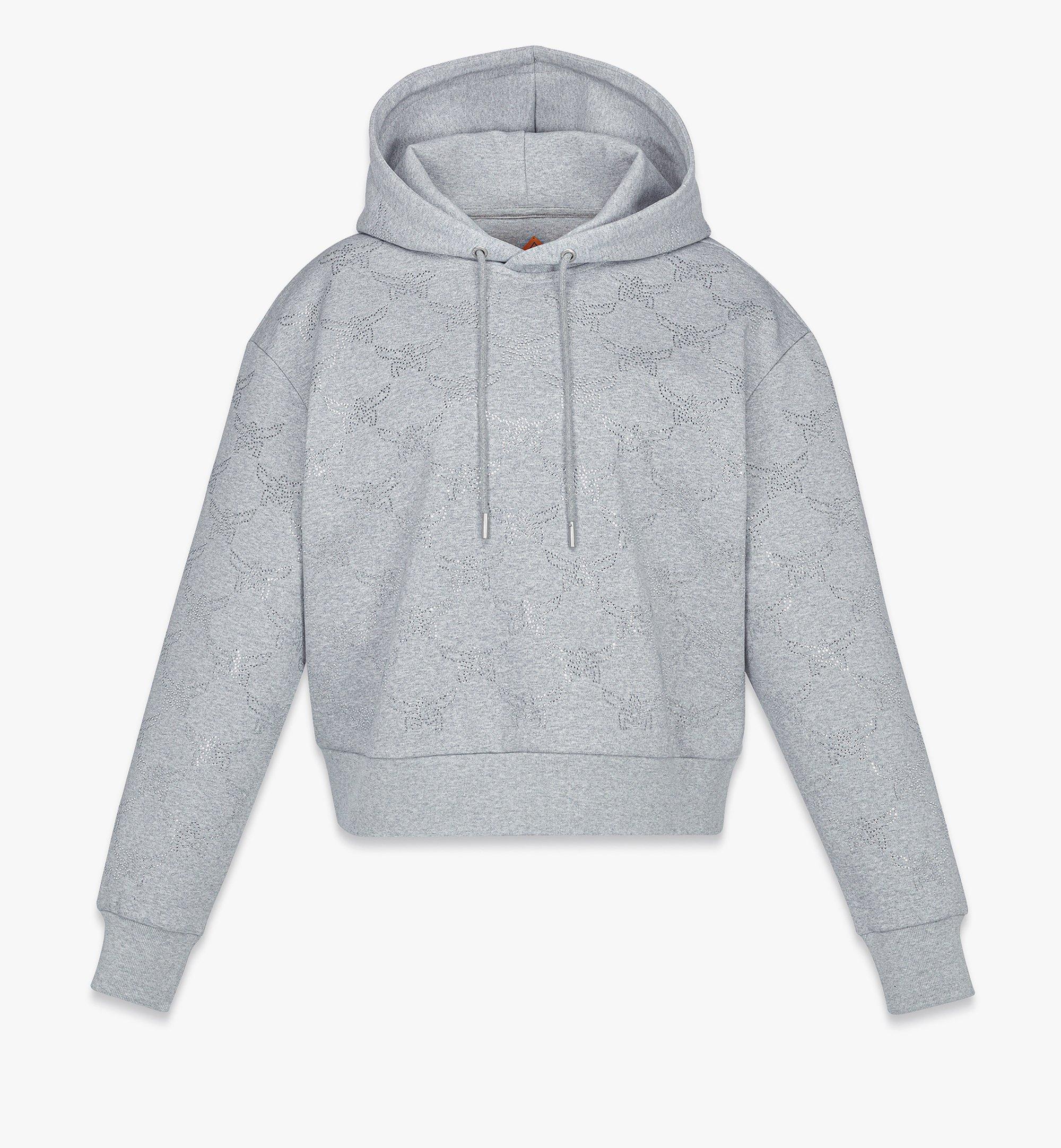 Crystal Monogram Ponte Hoodie 1